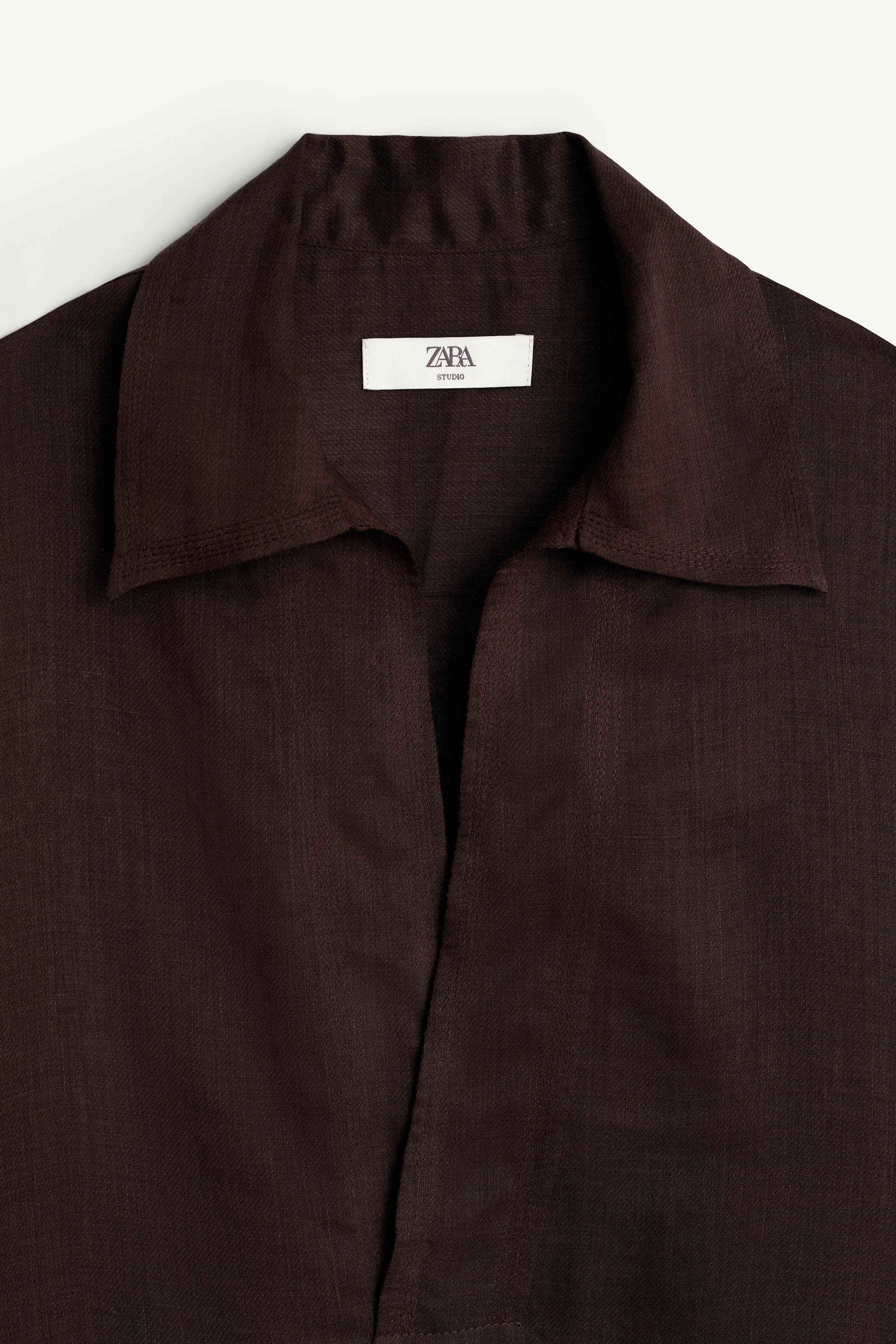 CHEMISE POLO RELAXED FIT RAMIE - LYOCELL